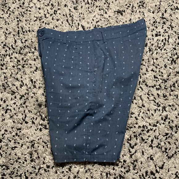 Public Record Men’s Blue Palm Tree Print Ligjtweight Shorts Size 32 - Picture 8 of 9